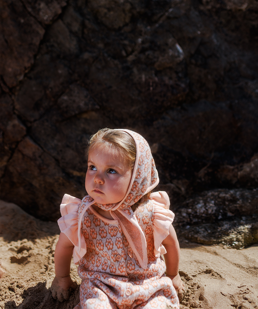 MABLI Donut Romper Blush