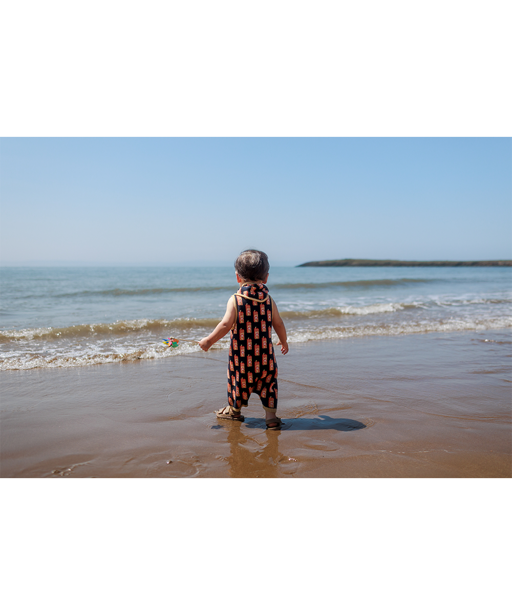 MABLI Juice Box Romper Red Apple