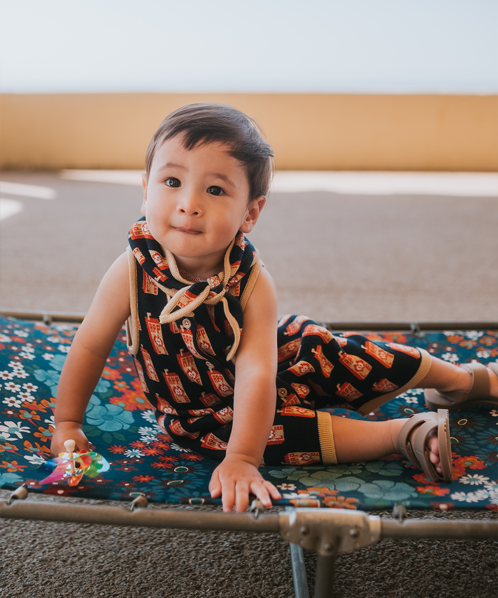 MABLI Juice Box Romper portrait